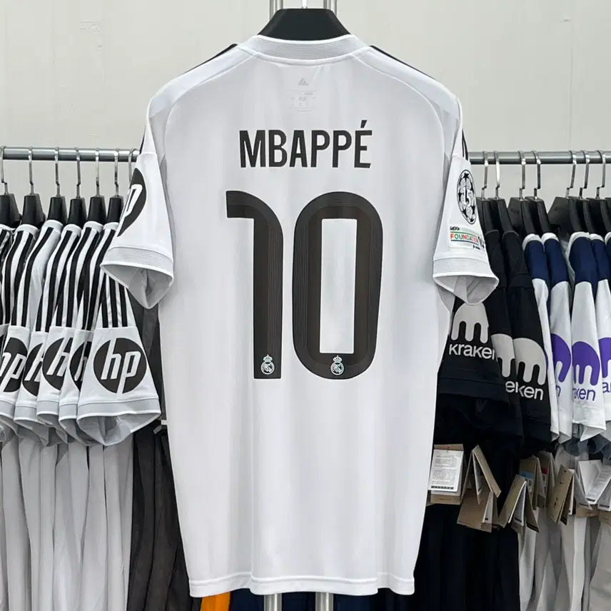 [BUNJANG] 25/26 Real Madrid Home Kylian Mbappé #10 Jersey / 25/26 레알 마드리드 홈 NO.10 킬리안 음바페 유니폼