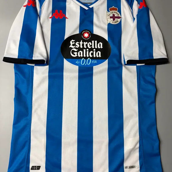 [BUNJANG] Deportivo La Coruña 23-24 Home Short Sleeve Jersey L / 23-24 데포르티보 라코루냐 홈 반팔