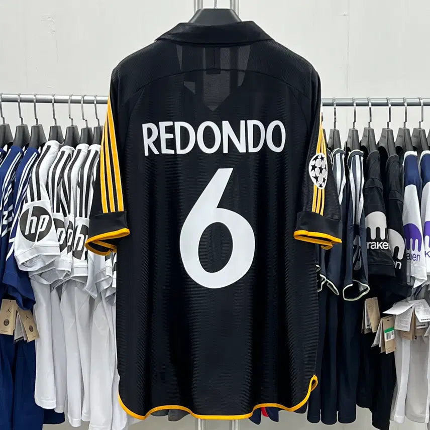 [BUNJANG] Real Madrid 1999/2000 Away Fernando Redondo #6 Jersey / 99/00 레알마드리드 어웨이 NO.6 레돈도 유니폼