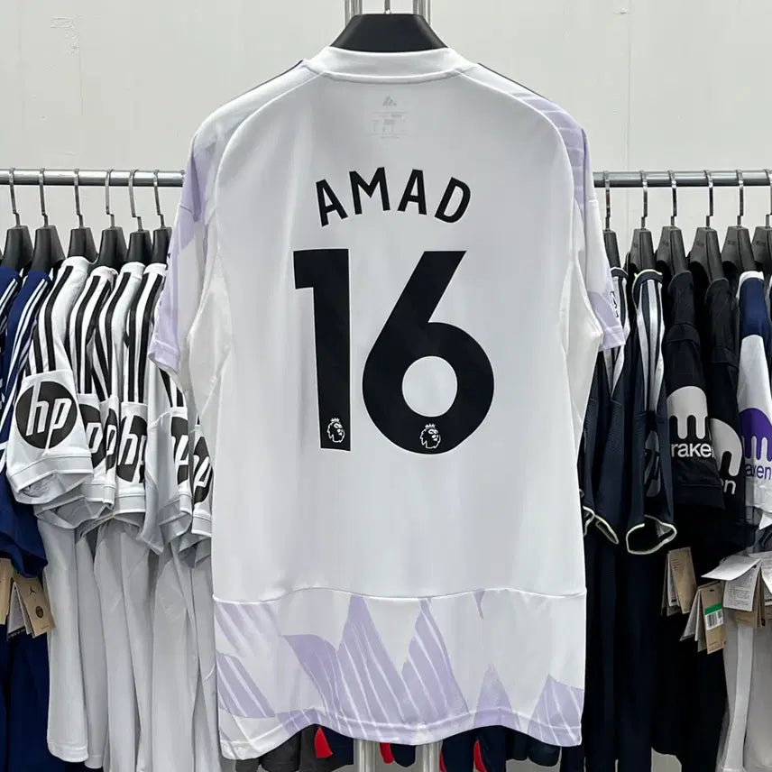 [BUNJANG] 25/26 Manchester United Away #16 Amad Football Jersey / 25/26 맨체스터 유나이티드 어웨이 NO.16 아마드 유니폼