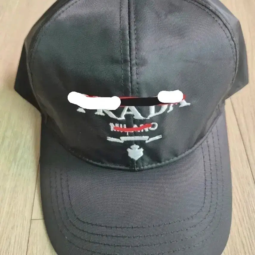 [BUNJANG] PRADA Black Cap Hat / 프다 블랙 캡모자