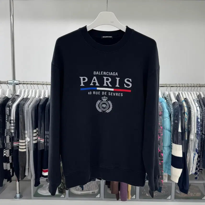 [BUNJANG] Balenciaga Paris Sweatshirt XL / [리오브양주점] 발렌시아가 파리 맨투맨