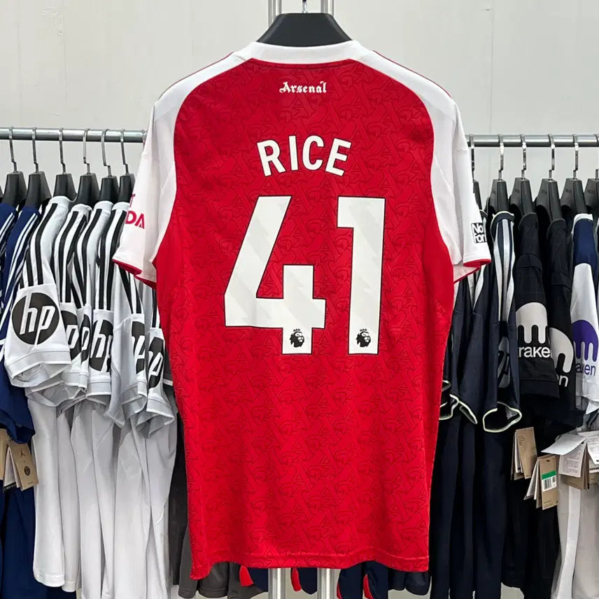 [BUNJANG] Arsenal 25/26 Home Declan Rice #41 Football Jersey / 25/26 아스날 홈 NO.41 라이스 유니폼