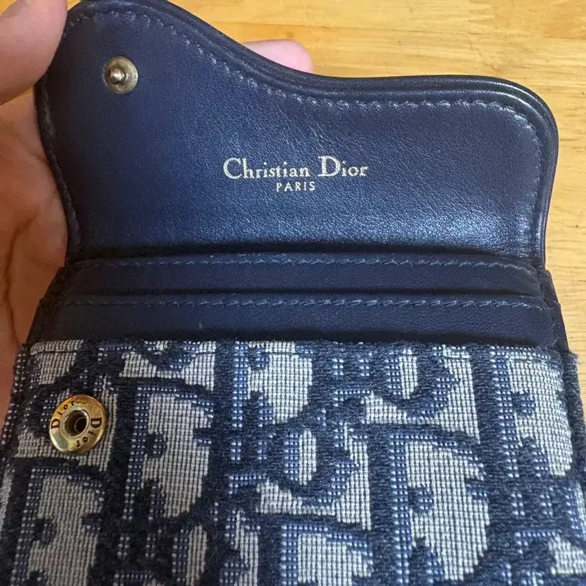 [BUNJANG] Dior Flap Oblique Card Holder / 디올 플랩 오블리크 카드 홀더