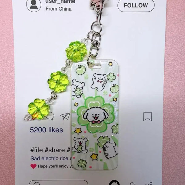 [BUNJANG] Good Luck Charm Keychain Set / 행운키링 수능키링 수능선물 치이카와