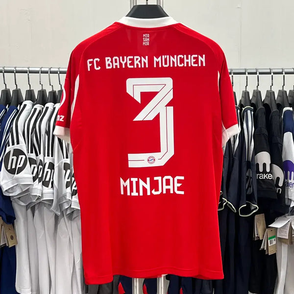 [BUNJANG] 25/26 Bayern Munich Home #3 Kim Min Jae Jersey / 25/26 바이에른 뮌헨 홈 NO.3 김민재 유니폼