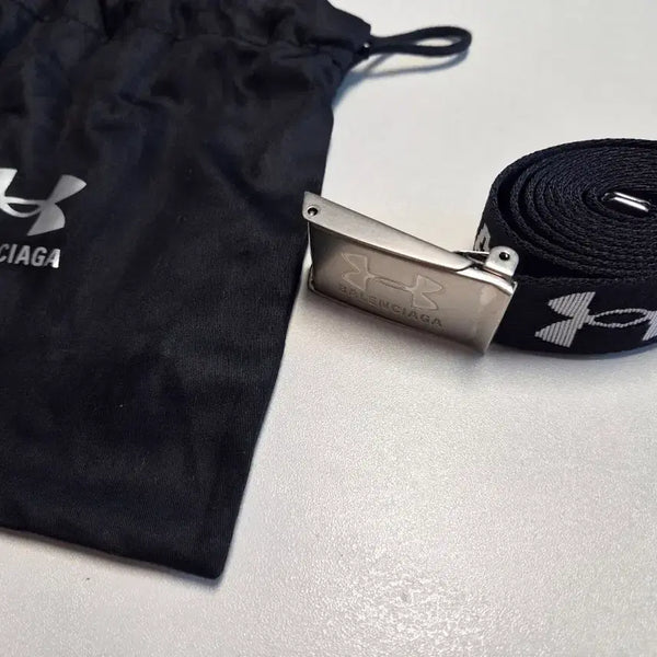 [BUNJANG] Balenciaga x Under Armour Collaboration Belt / 발렌시아가 언더아머 콜라보 벨트(새제품)