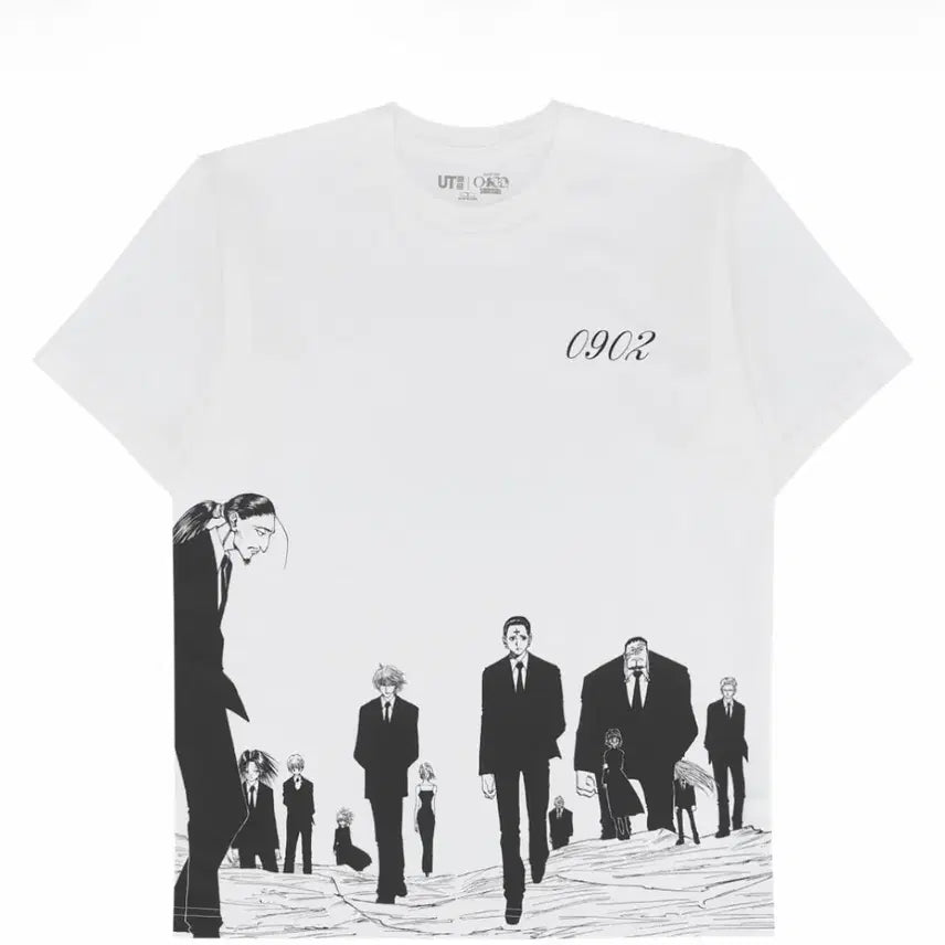 [BUNJANG] Uniqlo x Hunter x Hunter Phantom Troupe T-Shirt (New) / 헌터 헌터 x 유니클로 반팔 환영여단 (새상품) + 굿즈포함