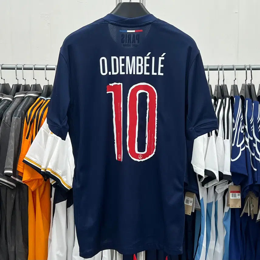 [BUNJANG] Paris Saint-Germain 24/25 Home Ousmane Dembélé Jersey / 24/25 PSG 파리생제르망 홈 NO.10 우스만 뎀벨레 유니폼