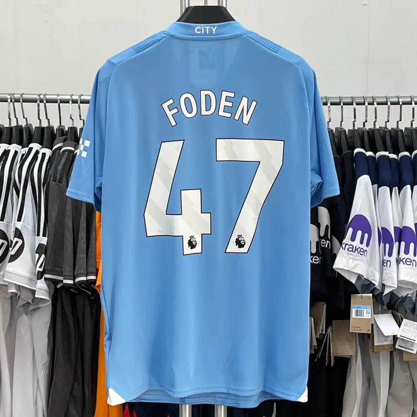 [BUNJANG] Manchester City 23/24 Home Phil Foden #47 Jersey / 23/24 맨체스터 시티 홈 NO.47 필 포든 유니폼