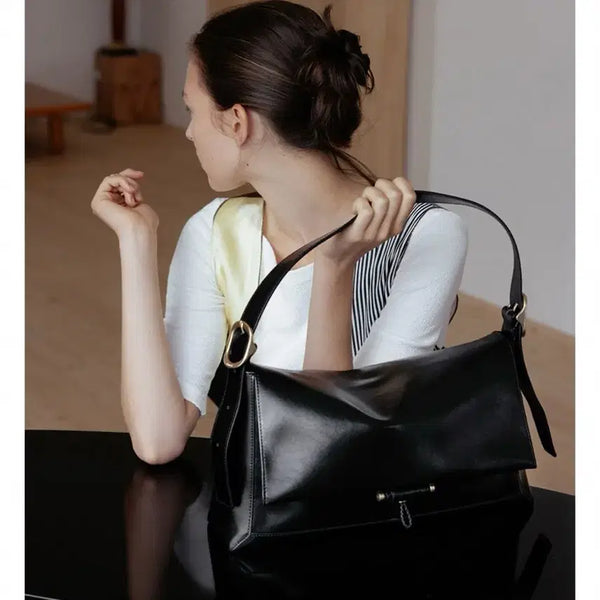 [BUNJANG] L'Euvre Sac Jardin Black Large / 루에브르 삭드자뎅 블랙 라지