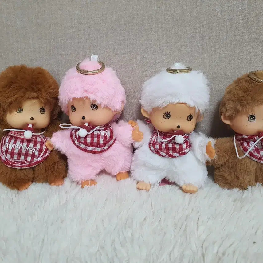 [BUNJANG] Monchhichi Doll Keychain (4 Variations) / 몬치치 인형 키링 4종 개당가격