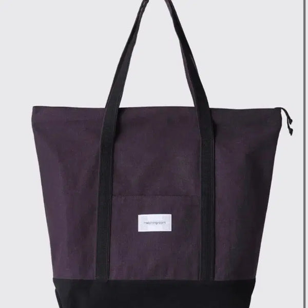 [BUNJANG] Hatching Room Classic Tote Bag Purple/Black / 구매)해칭룸 클래식토트백 퍼플블랙