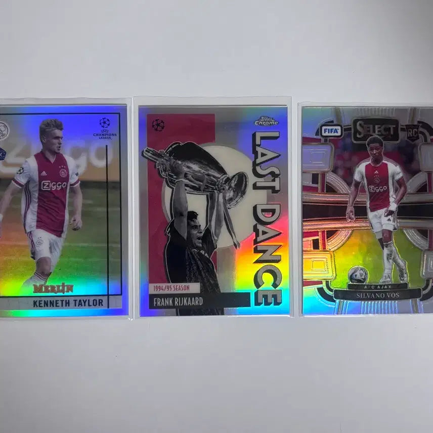 [BUNJANG] Ajax Football Cards Rookie Set (3 Cards) / 축구카드 아약스 루키 등 3장