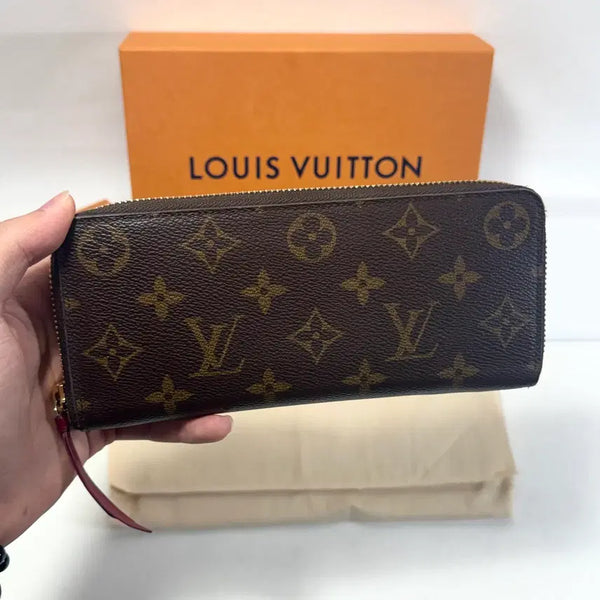 [BUNJANG] Louis Vuitton Fuchsia Long Wallet / [리오브양주점] 루이비통 푸시아 장지갑