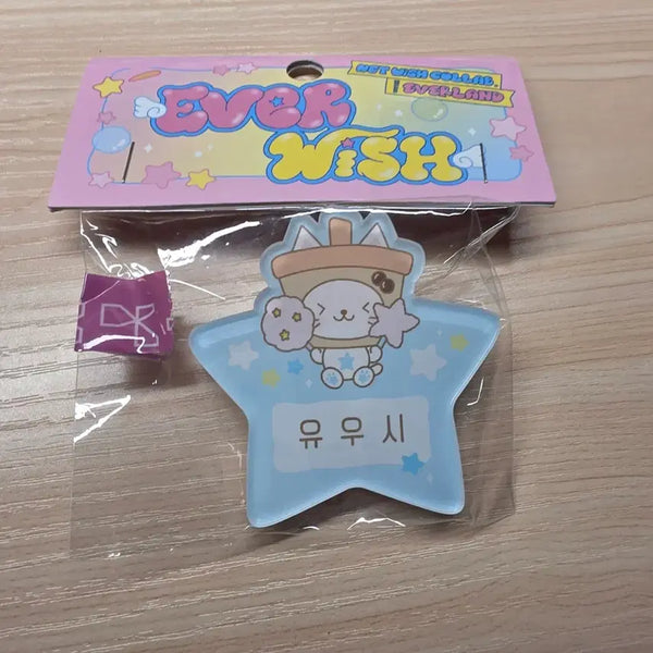 [BUNJANG] Ever Wish Yushi Bubble Cat Name Tag / 에버 위시 유우시 명찰 버블냥 양도