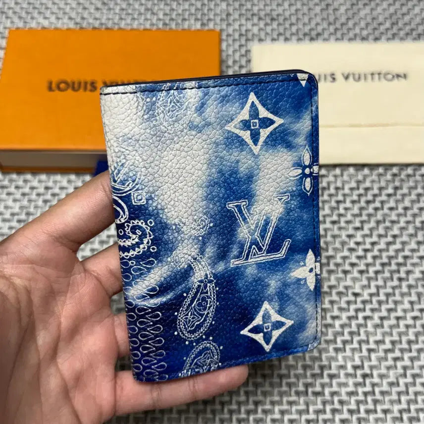 [BUNJANG] Louis Vuitton Bandana Organizer Card Holder / [리오브양주점] 루이비통 반다나 오거나이저 카드지갑
