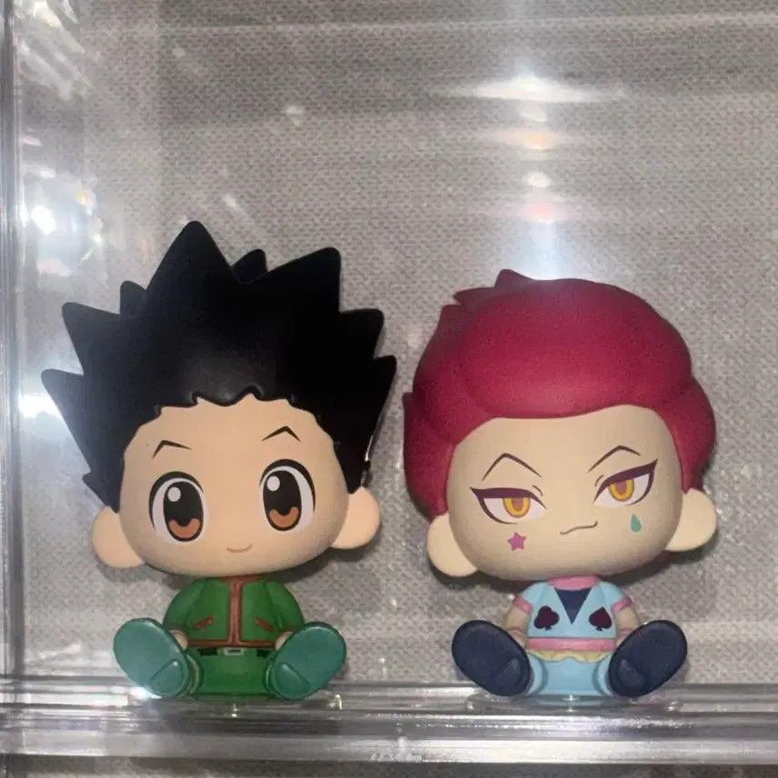 [BUNJANG] Gon & Hisoka Nendoroid Figure Bundle Set (Unsealed) / 곤, 히소카 눌셋 피규어 개봉 일괄