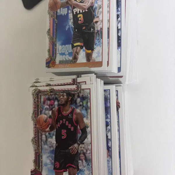 [BUNJANG] 2025-26 Topps Holiday Veterans Card Bundle Set / 25-26 탑스 홀리데이 베테랑 카드 일괄