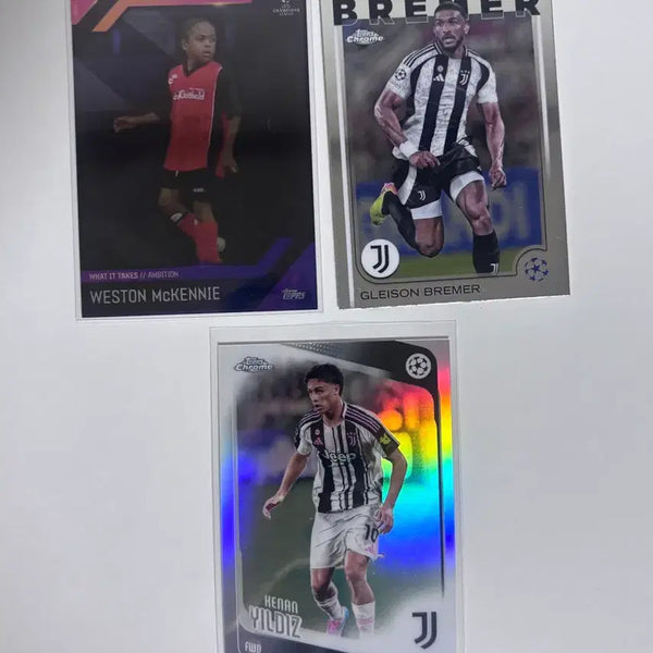 [BUNJANG] Juventus Football Card Set / 일디즈 등 유벤투스 축구 카드 세트