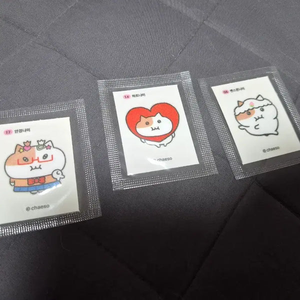 [BUNJANG] Jjonnyami Sticker Set / 쫀냐미 띠부씰 판매/교환