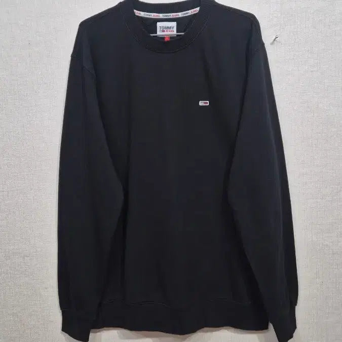 [BUNJANG] Tommy Jeans Sweatshirt Black / 타미진스 맨투맨 블랙