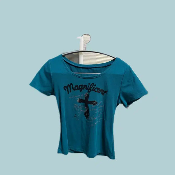 [BUNJANG] Women's Summer Short-Sleeve T-shirt / 여성 여름 티셔츠