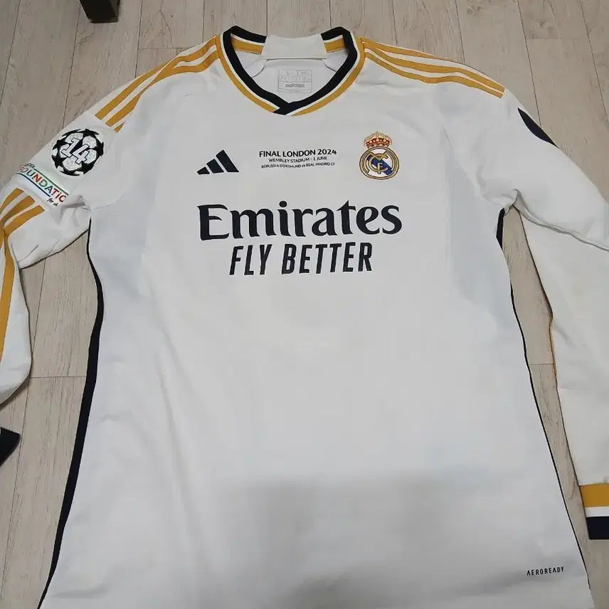 [BUNJANG] Real Madrid 23-24 Bellingham Champions League Jersey (Overseas L) / 레알마드리드 23-24 벨링엄  챔피언스리그 유니폼 해외 L