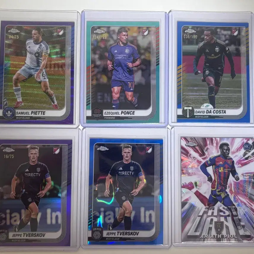 [BUNJANG] MLS Limited Edition Rookie Card 6-Set Bundle / mls 한정, 루키카드 포함 6종 세트