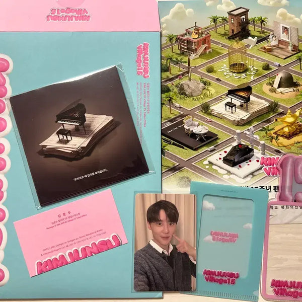 [BUNJANG] Kim Junsu Musical Debut 15th Anniversary Fan Meeting Village15 Entrance Kit Photocard Holder / 김준수 빌리지15 입장키트 뮤지컬 데뷔 15주년 기념 팬미팅