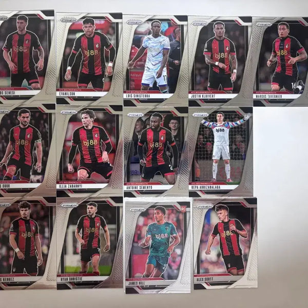 [BUNJANG] AFC Bournemouth 2024-25 Prism Base Set / 본머스 2024-25 프리즘 베이스 풀셋