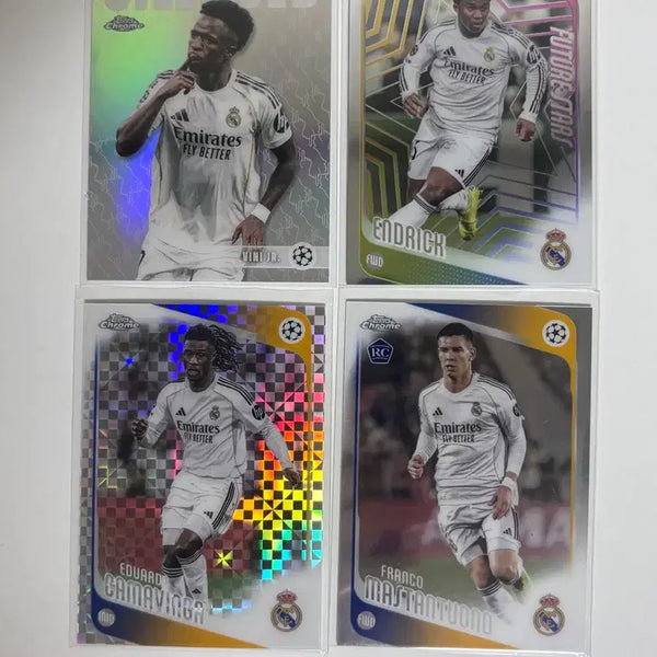 [BUNJANG] Real Madrid Vinícius Jr. & Endrick Card Set / 비니시우스 엔드릭 등 레알 마드리드 카드 세트