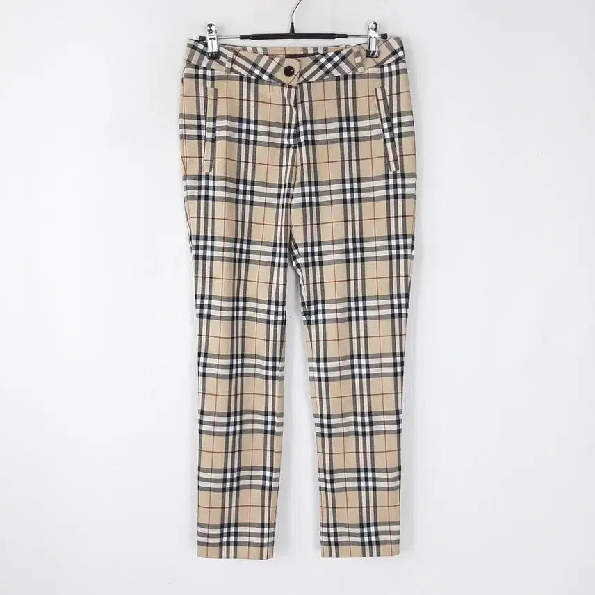 [BUNJANG] Women's Carp Check Slacks / 잉어 여성 체크 슬랙스55