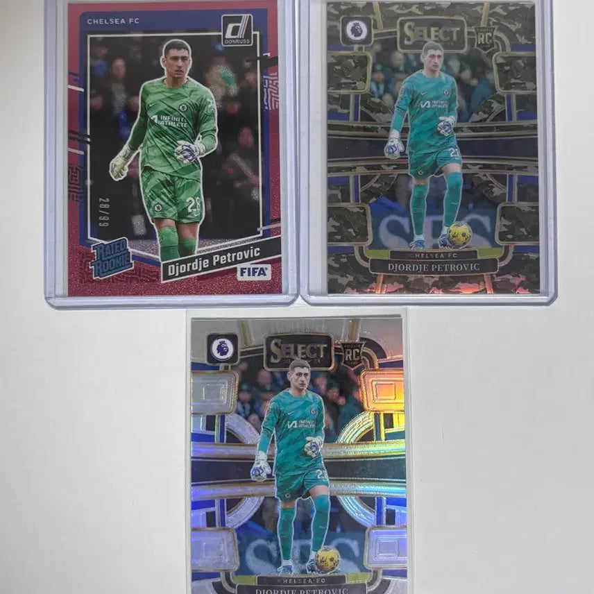 [BUNJANG] Chelsea Bournemouth Petrović Rookie Limited Card Set / 첼시 본머스 페트로비치 루키 한정 카드 세트