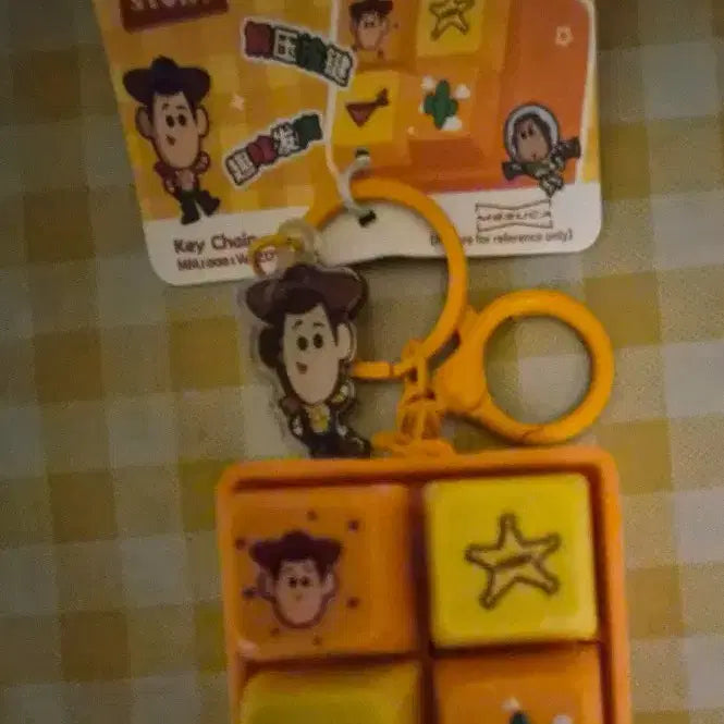[BUNJANG] Disney Pixar Toy Story Woody Character Keyring Charm / 토이스토리 키링 키캡 (새상품)