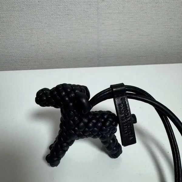 [BUNJANG] Bottega Veneta Intrecciato Dog Bag Charm / 보테가 베네타 강아지 키링