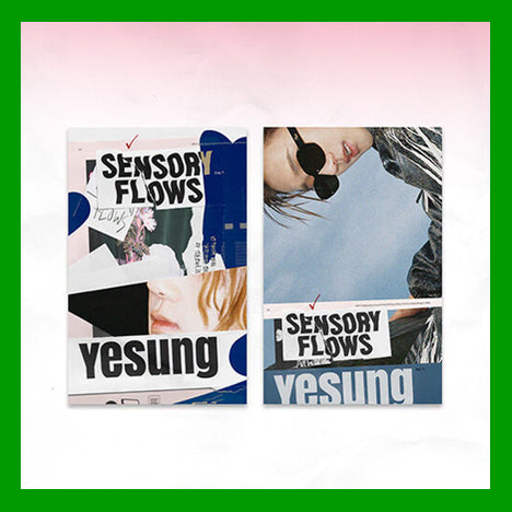 [BUNJANG] Yesung Sensory Flow Set Version Sealed Poster CD / 예성 - Sensory Flow [SET] (미개봉, 포스터포함, CD)
