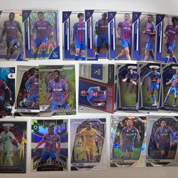 [BUNJANG] Crystal Palace Football Card Set / 크리스탈 팰리스 축구 카드 세트