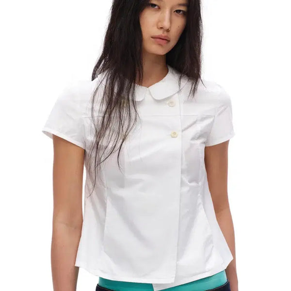 [BUNJANG] Oinimi Mellow Crest Short Sleeve Shirt / Oinimi mellow crest shirt 반팔 셔츠 테스트메커니즘