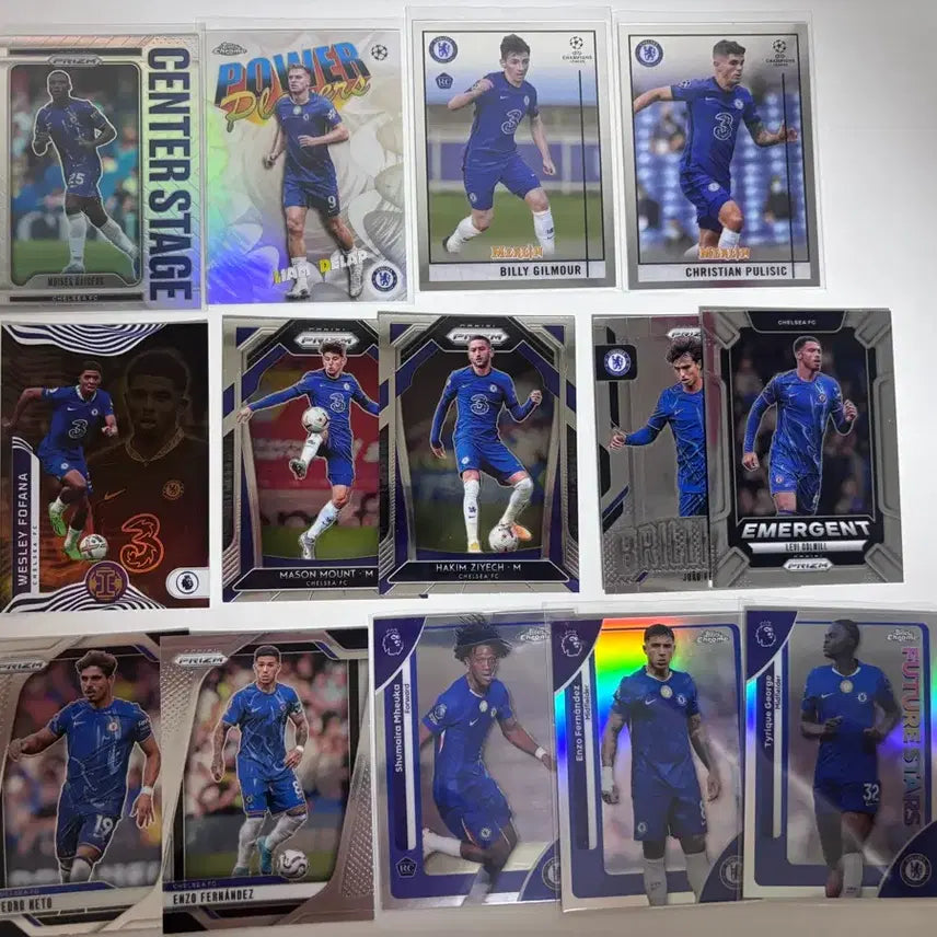 [BUNJANG] Chelsea FC Football Card Set / 첼시 축구 카드 세트