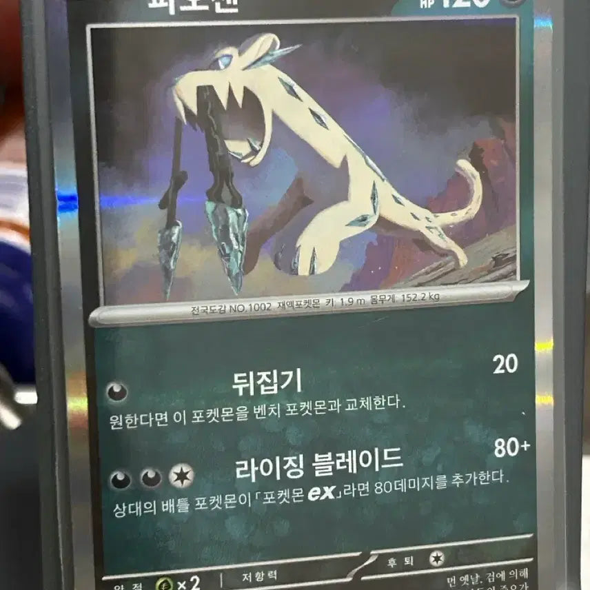 [BUNJANG] Pokemon Card Paoshen R / 포켓몬 카드 파오젠 R