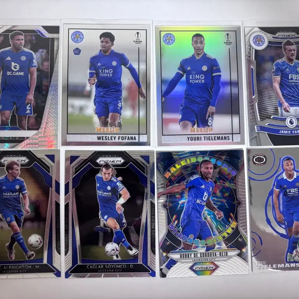 [BUNJANG] Leicester City Jamie Vardy Soccer Card Set / 레스터 시티 제이미바디 등 축구 카드 세트