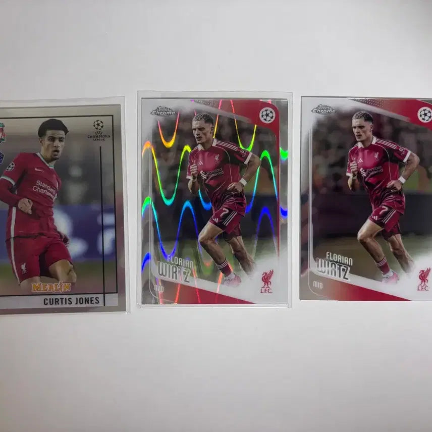 [BUNJANG] Curtis Jones Liverpool Trading Card Set / 비르츠 커티스 존스 리버풀 카드 세트