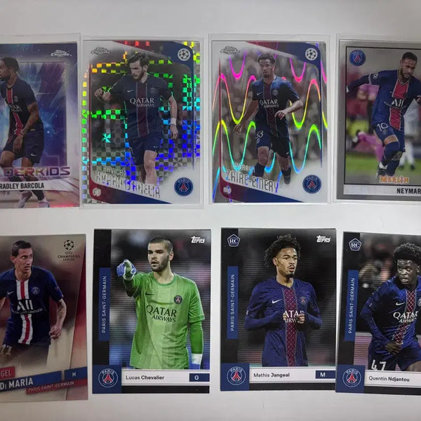 [BUNJANG] Paris Saint-Germain Player Card Set / 네이마르 흐비차 등 파리 생제르망 카드 세트