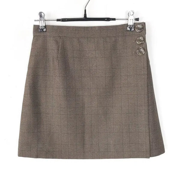 [BUNJANG] OPEN HOUR Checked Skirt S / OPEN HOUR 체크스커트S