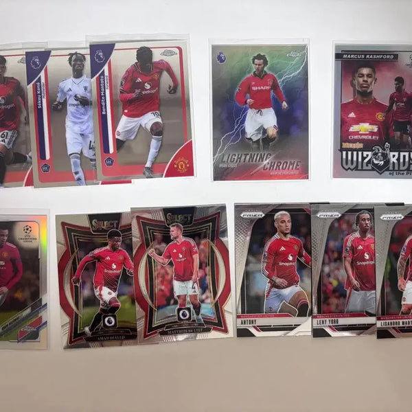 [BUNJANG] Manchester United Football Card Set / 맨유 라이언 긱스 등 맨체스터 유나이티드 축구 카드 세트