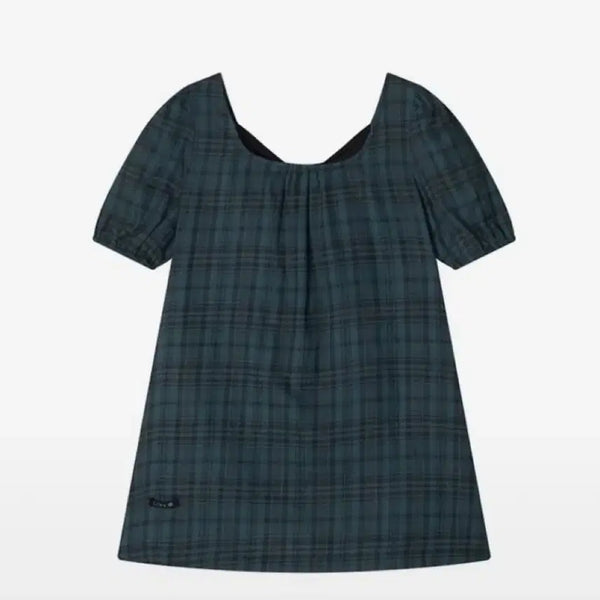 [BUNJANG] Colocynth Black Tie Check Pattern Blouse / 콜로신스 블랙 타이 블라우스 택o 새것