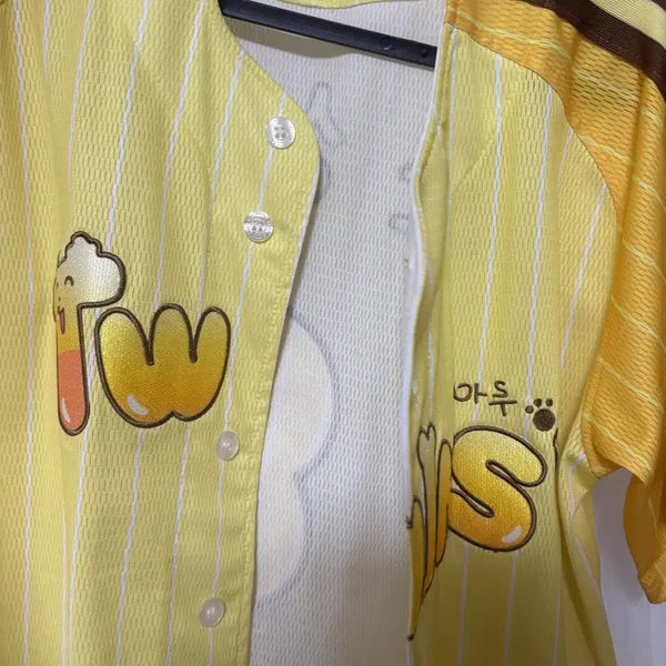 [BUNJANG] LG Twins Moon Sung-ju Maru is a Puppy 1st Collab Jersey (Size 90/S) / 엘지트윈스 문성주 마루는강쥐 1차 콜라보 90(s)