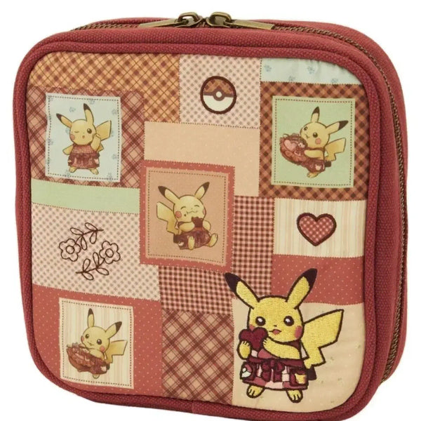[BUNJANG] Pokemon Center Patchwork Multi Pouch Pikachu's Sweet Delivery / 포켓몬스터 멀티 파우치 Pikachu's Sweet Delivery