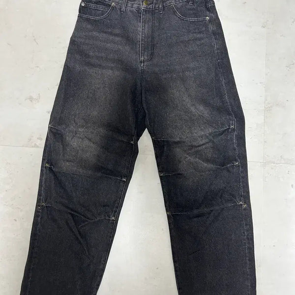 [BUNJANG] XTONZ Skeleton Hold Denim Pants / 엑스톤즈 스켈레톤 홀드 데님 팬츠